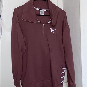 PINK quarter zip